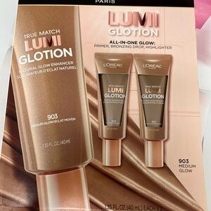 L’Oréal True Match Lumi Glotion Natural Glow Enhancer 1.35 Oz 903 Medium x2